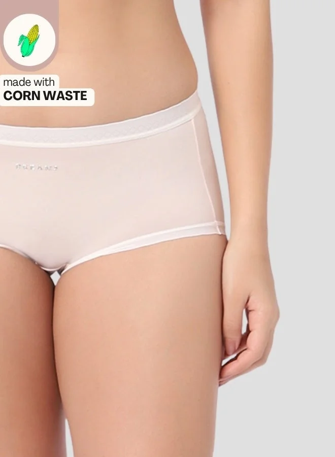 Intimate Queen Corn Bae Lacy Boyshorts – CloudSoft Luxury, Made from Corn Fiber | Soothes Skin, No Roll-Ups